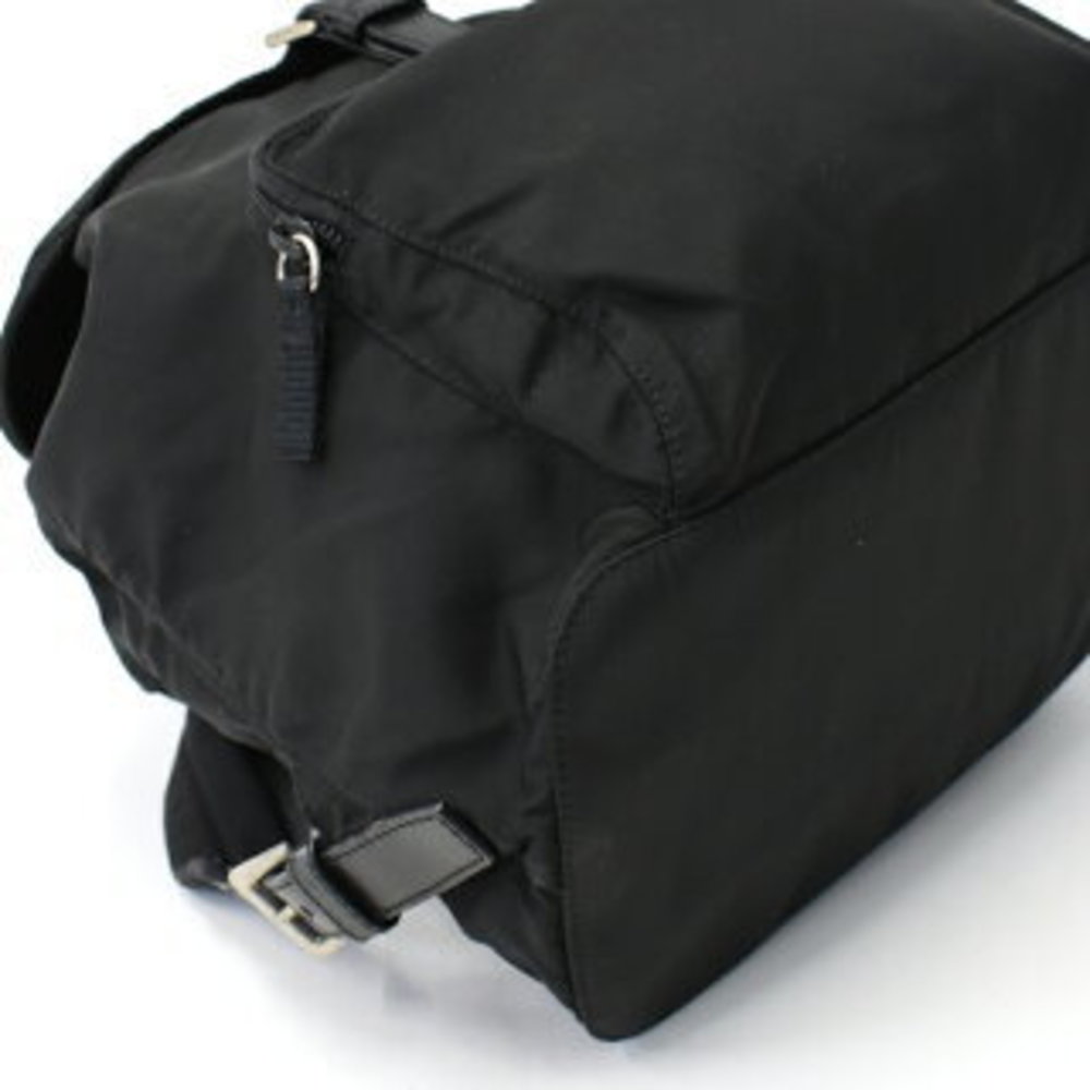 Prada Rucksack Backpack Backpack Triangle Plate L… - image 7